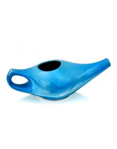 Neti Pot Ceramic Blue