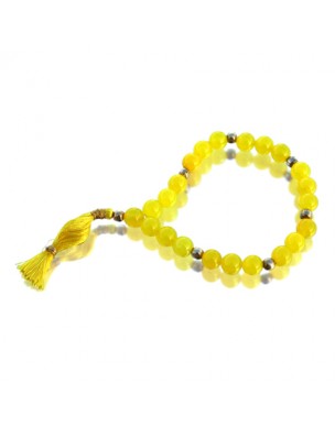 Yellow Jade Bracelet