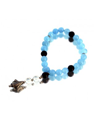 Blue Jade Bracelet 