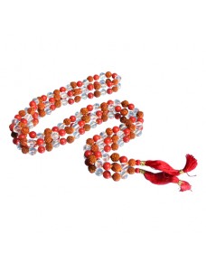 Rudraksha-Crystal Mala