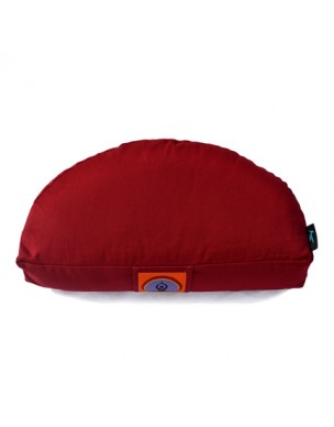 Top Yogi Halfmoon Meditation Cushion, Rust