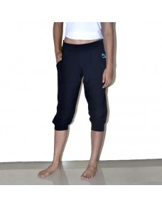 Yoga Pants, Capris with Cuffs, for Women